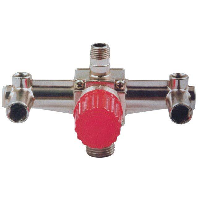 Контрольно-распределительный блок Intertool с регулятором давления (122672)