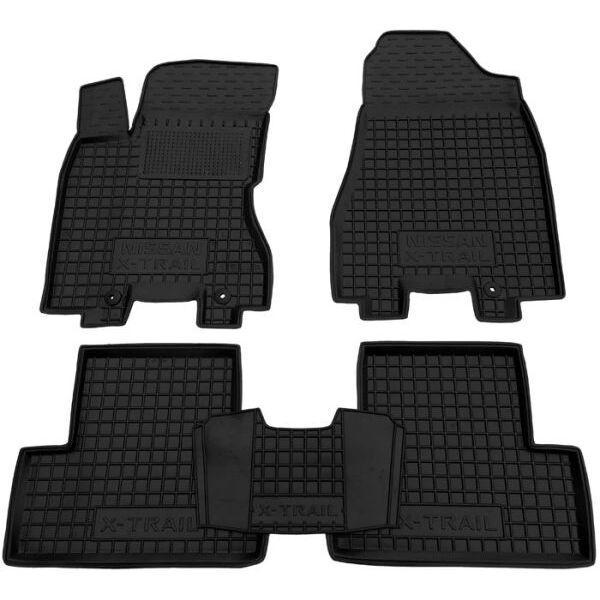 Коврики Nissan X-Trail Avto-Gumm 2007 -2014 11256 4 шт. Черный