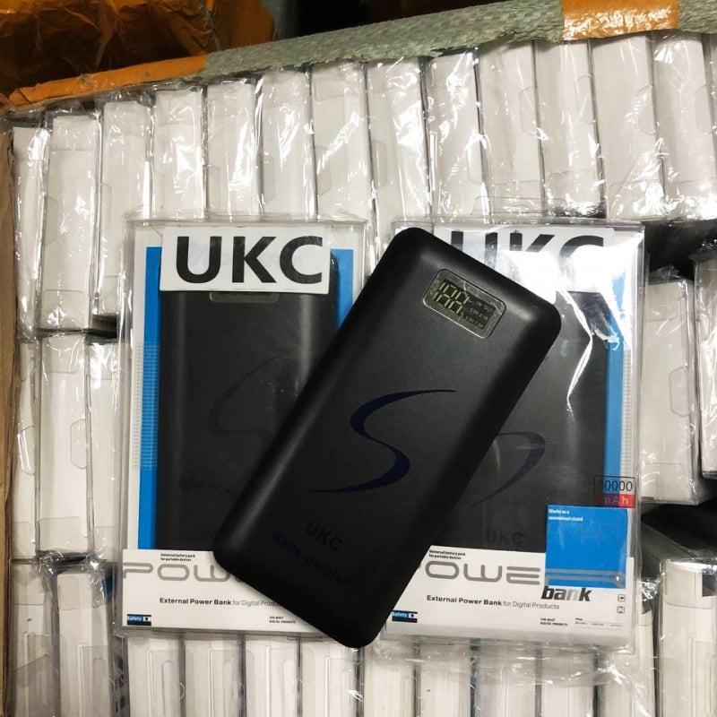 Повербанк UKC 2176 портативный внешний аккумулятор 30000 mAh Black (13465966) - фото 8