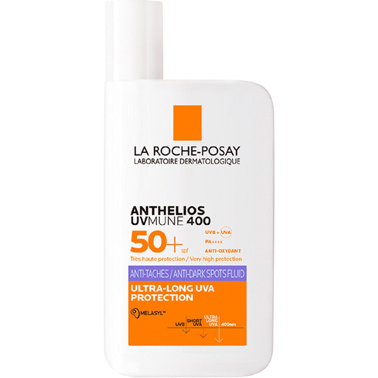 Флюид для лица La Roche-Posay Антелиос UVA 400 солнцезащитный легкий корректирующий против гиперпигментации кожи SPF50+ 50 мл (1630403653)
