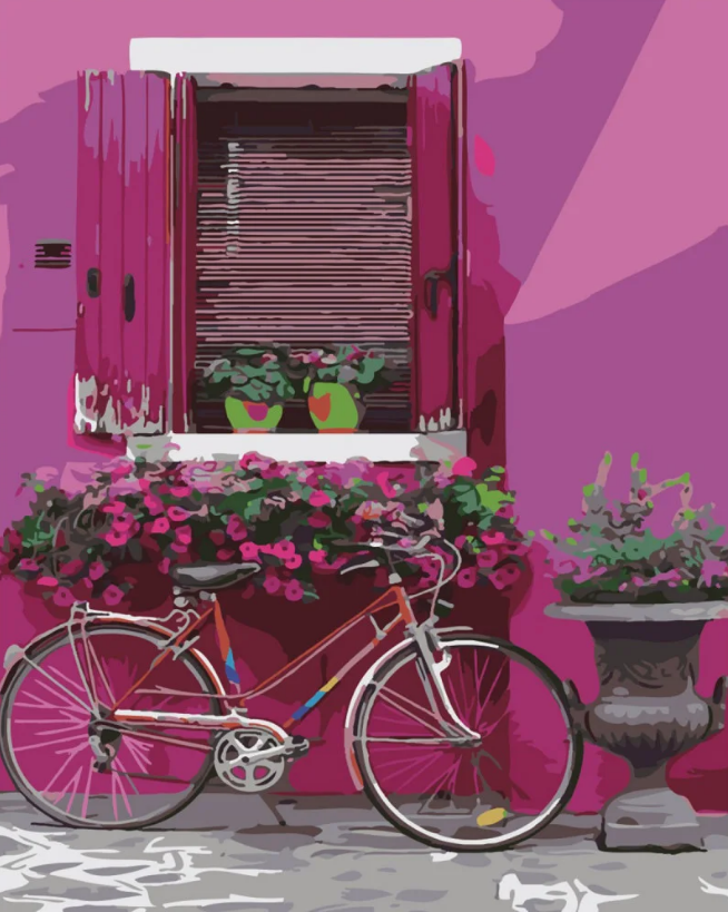 Картина по номерам Strateg Улички Европы 40x50 см (SY6378)