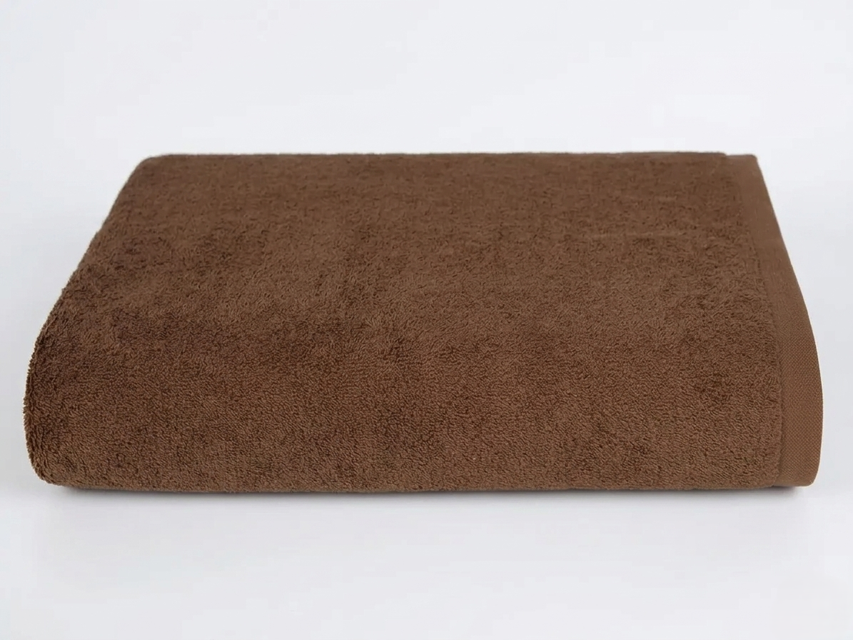 Полотенце Parisa Flat Cotton H-500 500 г/м2 50х90 см Коричневое (35833579)