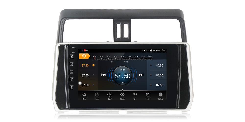 Автомагнітола штатна Phantom DVA-1033 Toyota Prado 150 2017- 10" (PH-996)