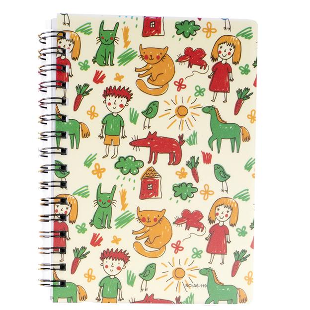 Блокнот на спирали Фигуры STE Кремовый (STE-ST01352) Блокнот на спирали Фигуры STE Кремовый (STE-ST01352)