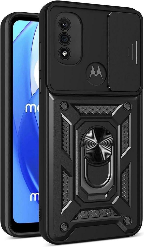 Чехол с защитой камеры 3DGuard Motorola E20 Black (32449-2B)