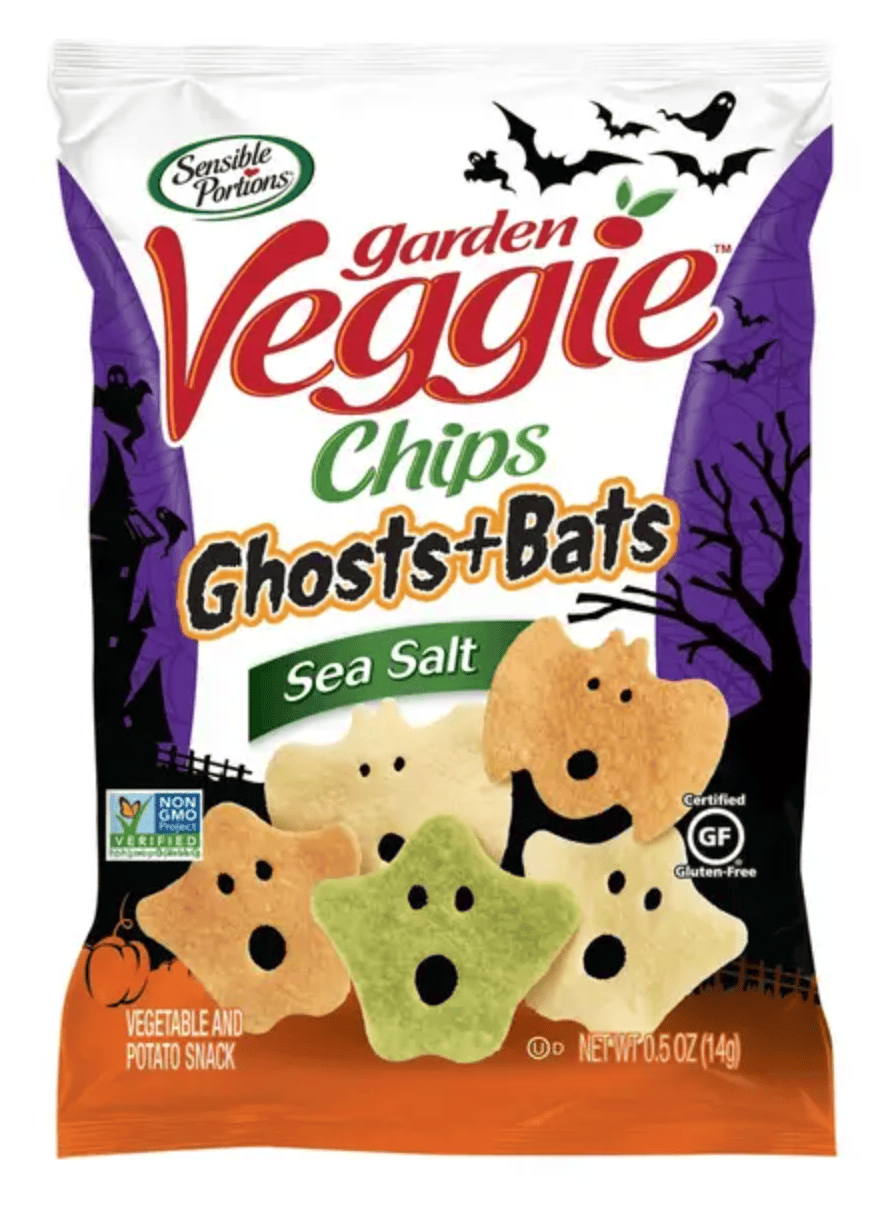 Овощные Чипсы Sensible Portions Gluten-Free Ghosts Bats Sea Salt Garden 14 г (2839157306)