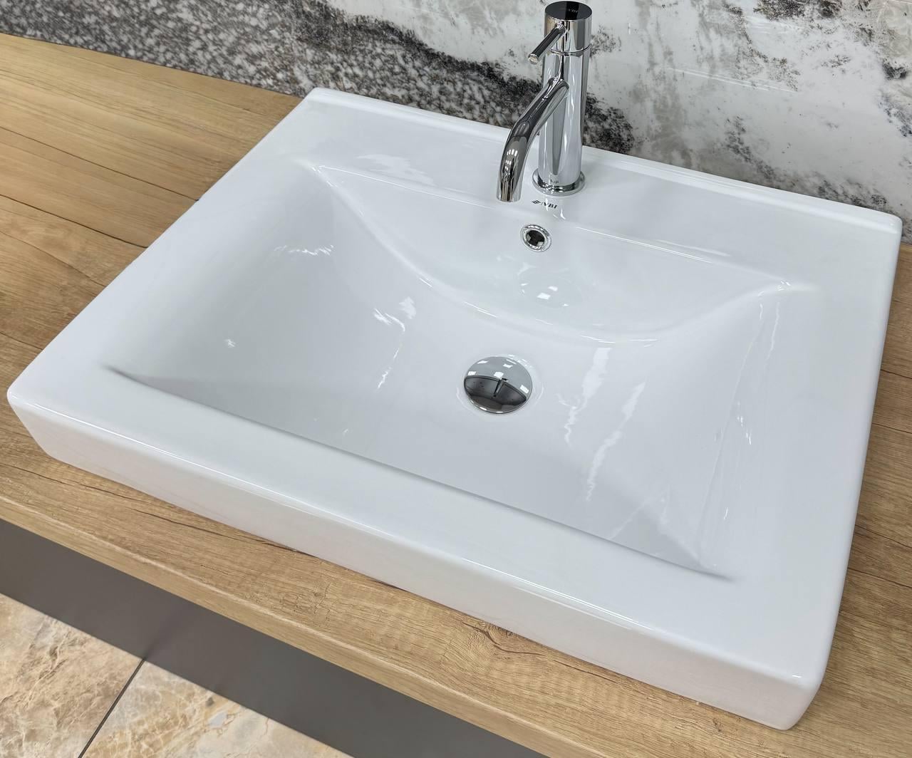 Умывальник VBI BAGNARA 60 врезной White (2958591642)