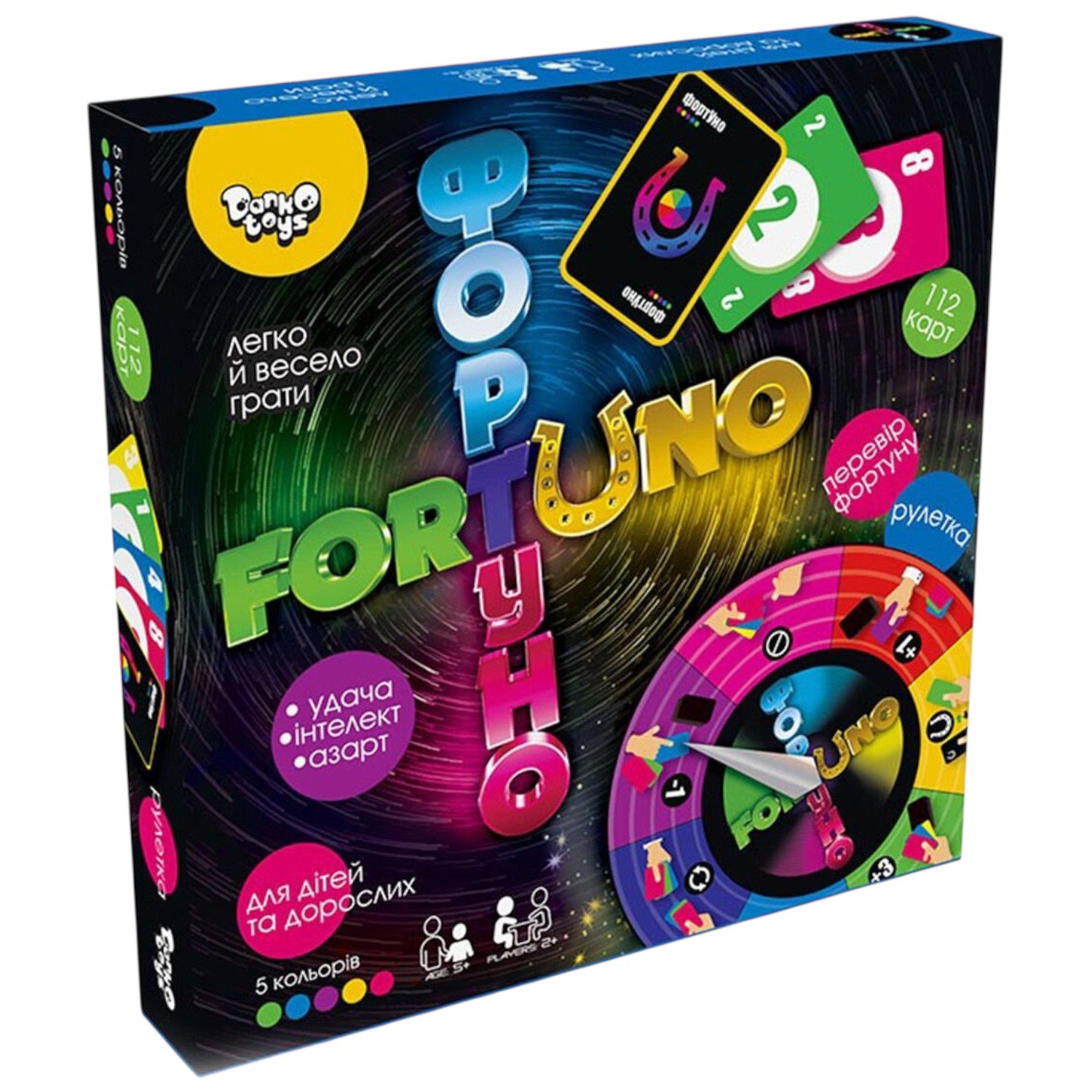 Настольная игра Danko Toys Фортуна UF-02-01U в коробке (114455) Настольная игра Danko Toys Фортуна UF-02-01U в коробке (114455)