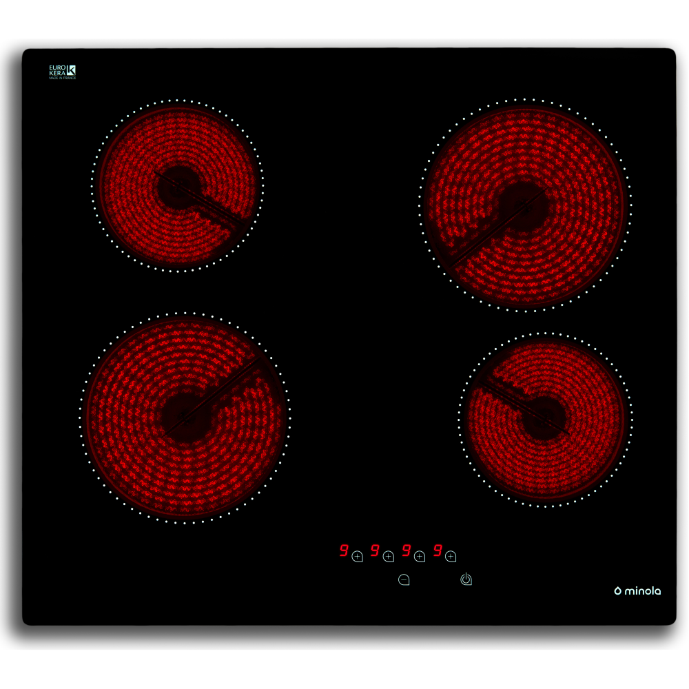 Варильна поверхня індукційна Minola MVH 6041 RBL склокерамічна