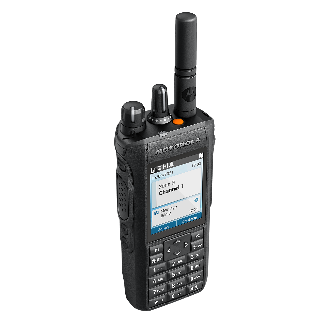 Рация цифровая Motorola R7 с экраном UHF 400-527МГц FKP 4 Вт (AES-256) - фото 2