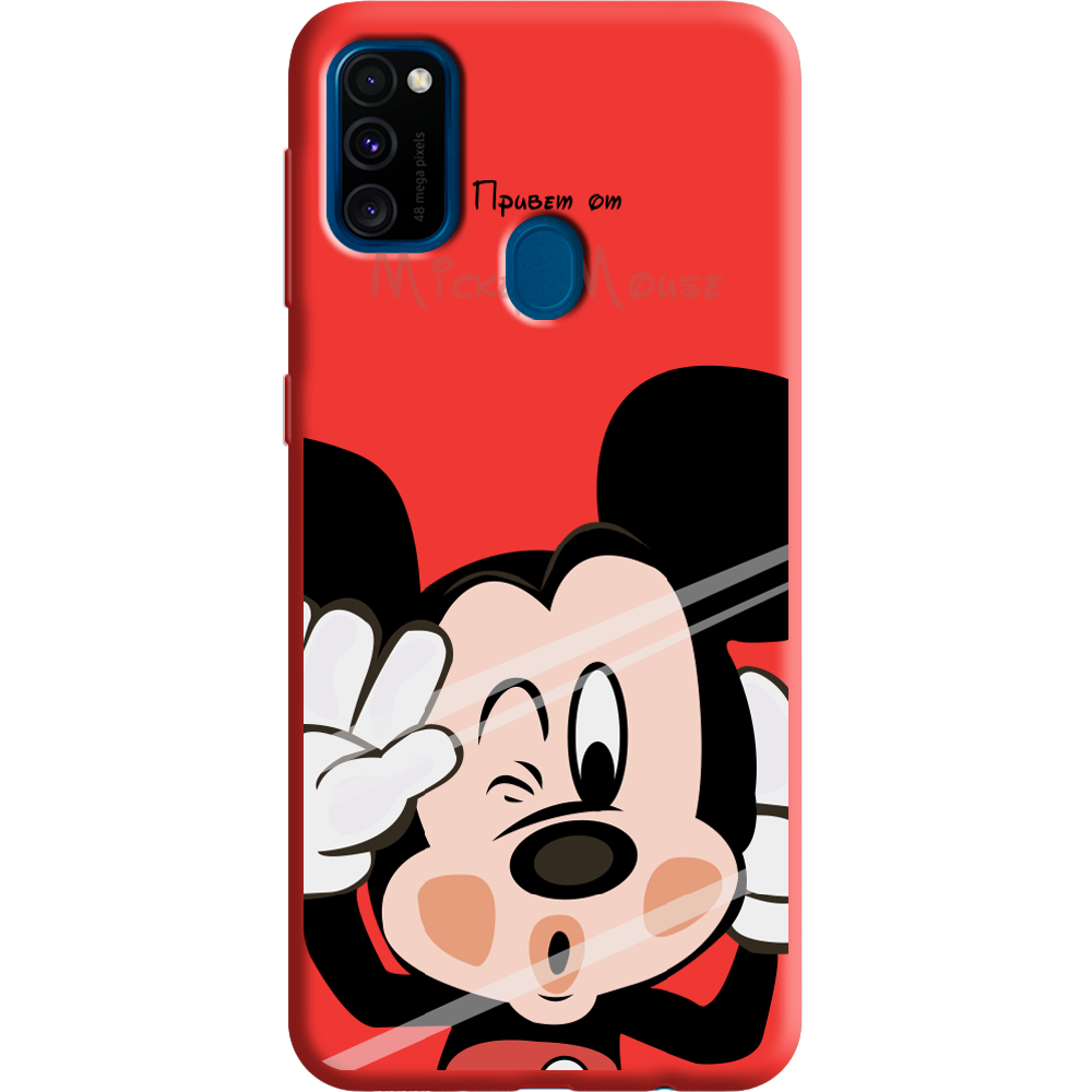 Чохол Boxface Samsung M307 Galaxy M30s Mister M Червоний силікон  (38209-cc58-38660)
