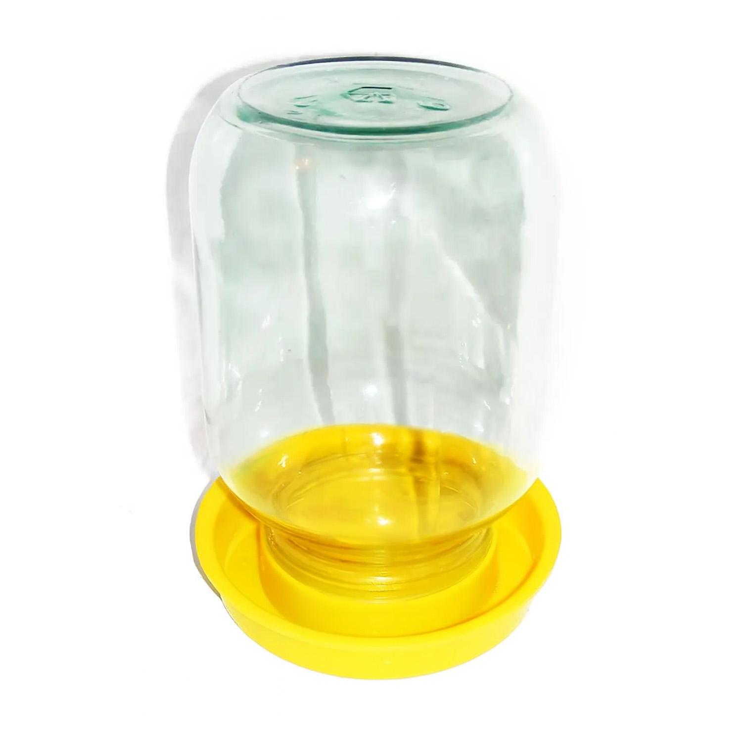 Поїлка для птиці Жовтий (87704) - фото 2 Поїлка для птиці Жовтий (87704) - фото 2