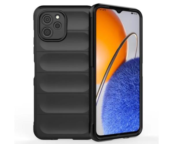 Чехол - накладка Ricco Phantom Shield для Huawei Nova Y61 с защитой при падении Черный