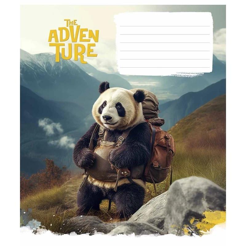 Зошит учнівський "Best adventure" 012-3285K-5 в клітинку 12 аркушів