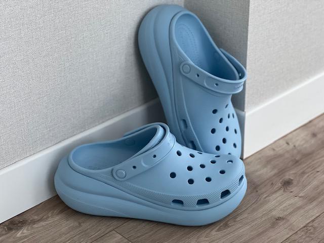 Сабо на платформе Crocs Crush р. 40-41 Blue Calcite (20264365) - фото 7