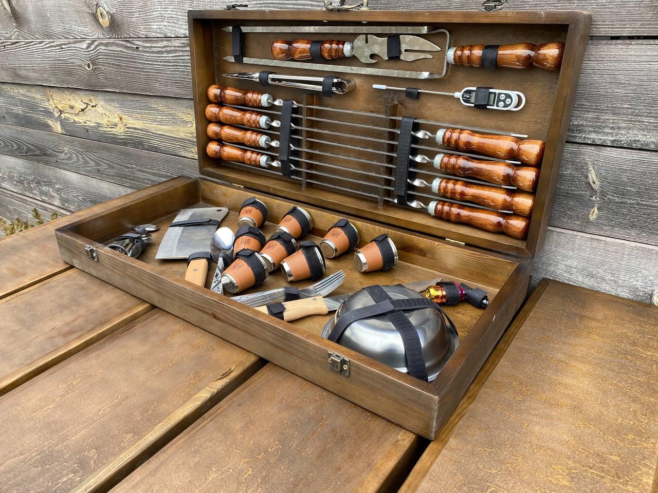 Набор подарковый шампуров Магнат (7-3-68468)