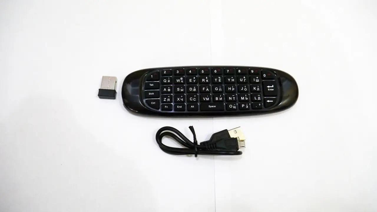 Аэромышь с клавиатурой Air Mouse I8 для приставок на пульте беспроводная гироскопическая (2079277837) - фото 3