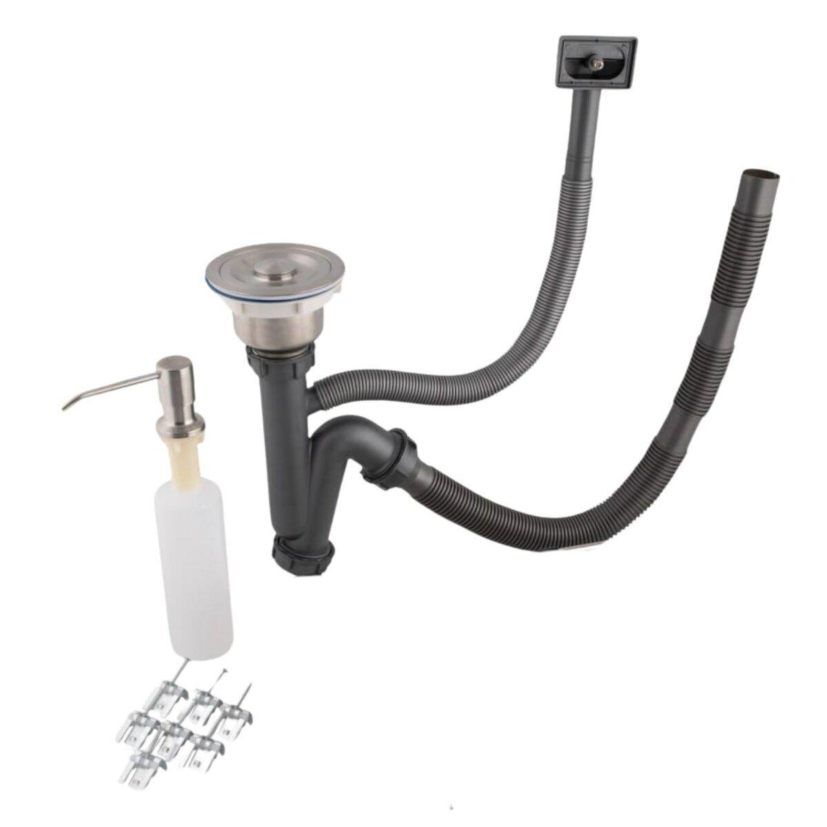 Мийка Valeso Handmade із змішувачем Valeso NS02A 40x50 см (032303) - фото 7 Мийка Valeso Handmade із змішувачем Valeso NS02A 40x50 см (032303) - фото 7