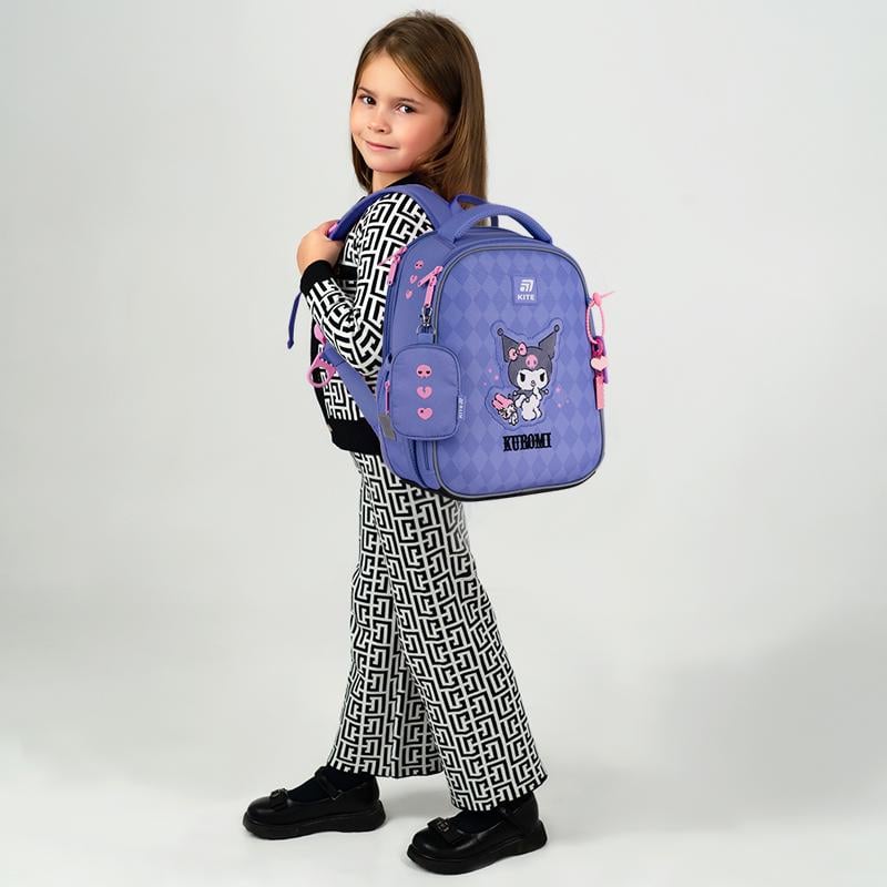 Школьный рюкзак KITE SET HK25-555S-2 Kuromi с пеналом и сумкой для обуви (995180) - фото 22 Школьный рюкзак KITE SET HK25-555S-2 Kuromi с пеналом и сумкой для обуви (995180) - фото 22