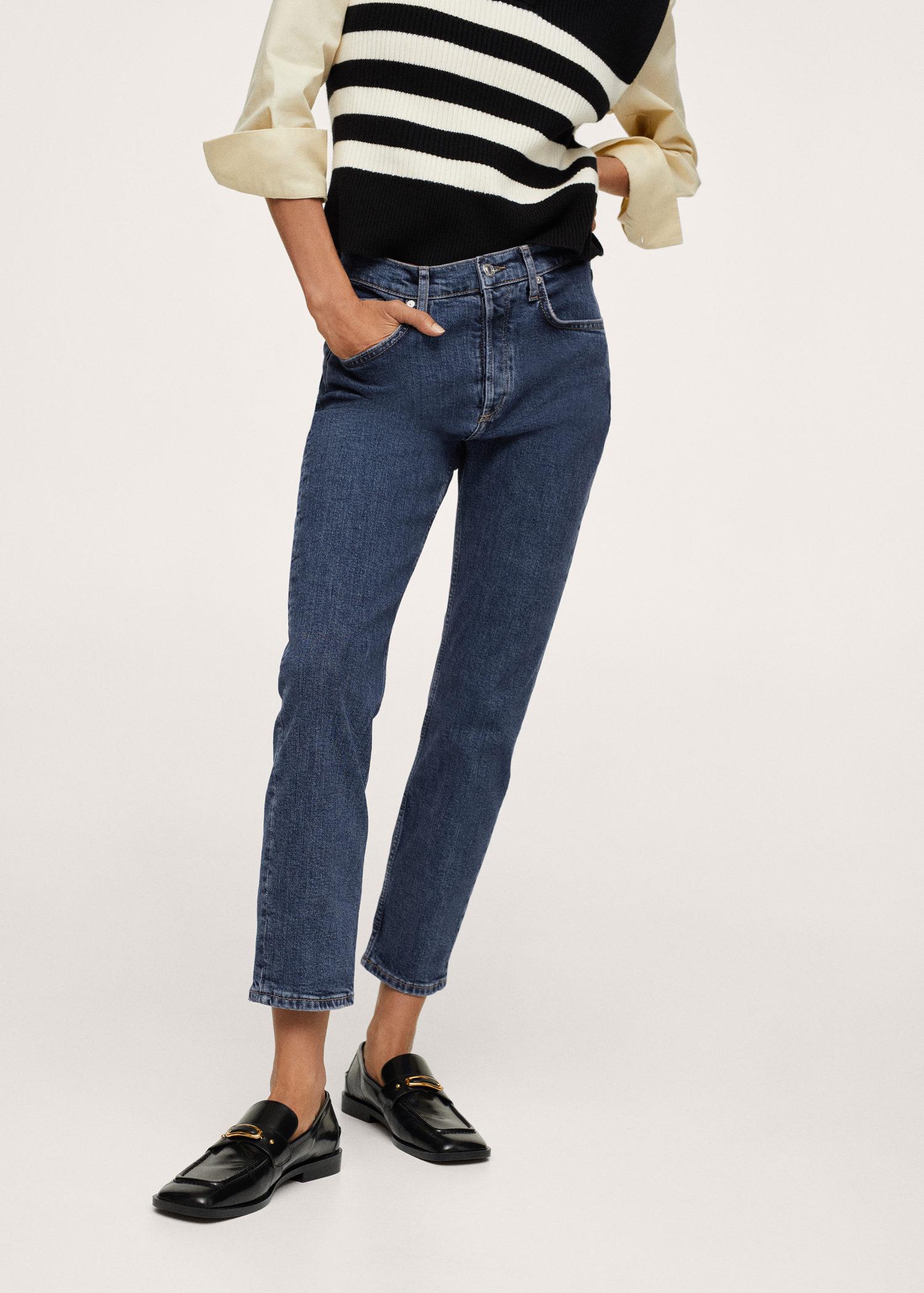 Джинсы женские Mango 17043272 р. 38 Синий