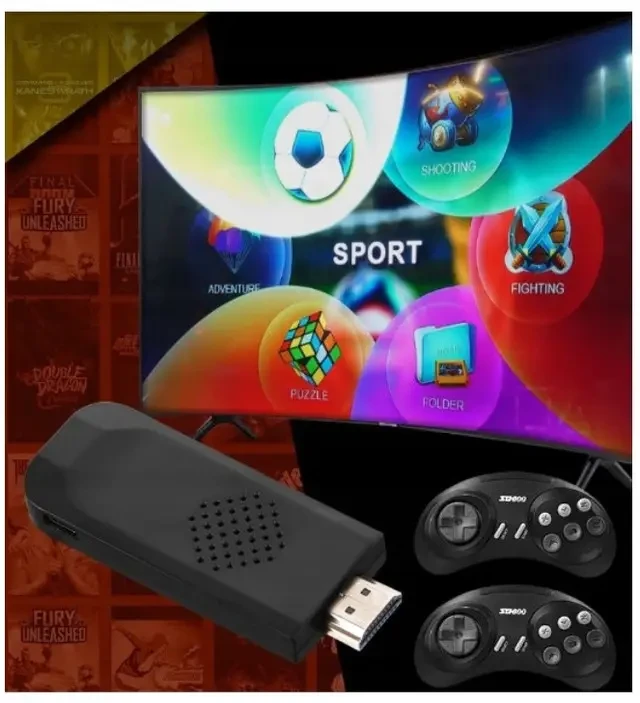 Ігрова приставка Game Controlle SG-800 з бездротовими джойстиками 2 шт. (8835) - фото 8