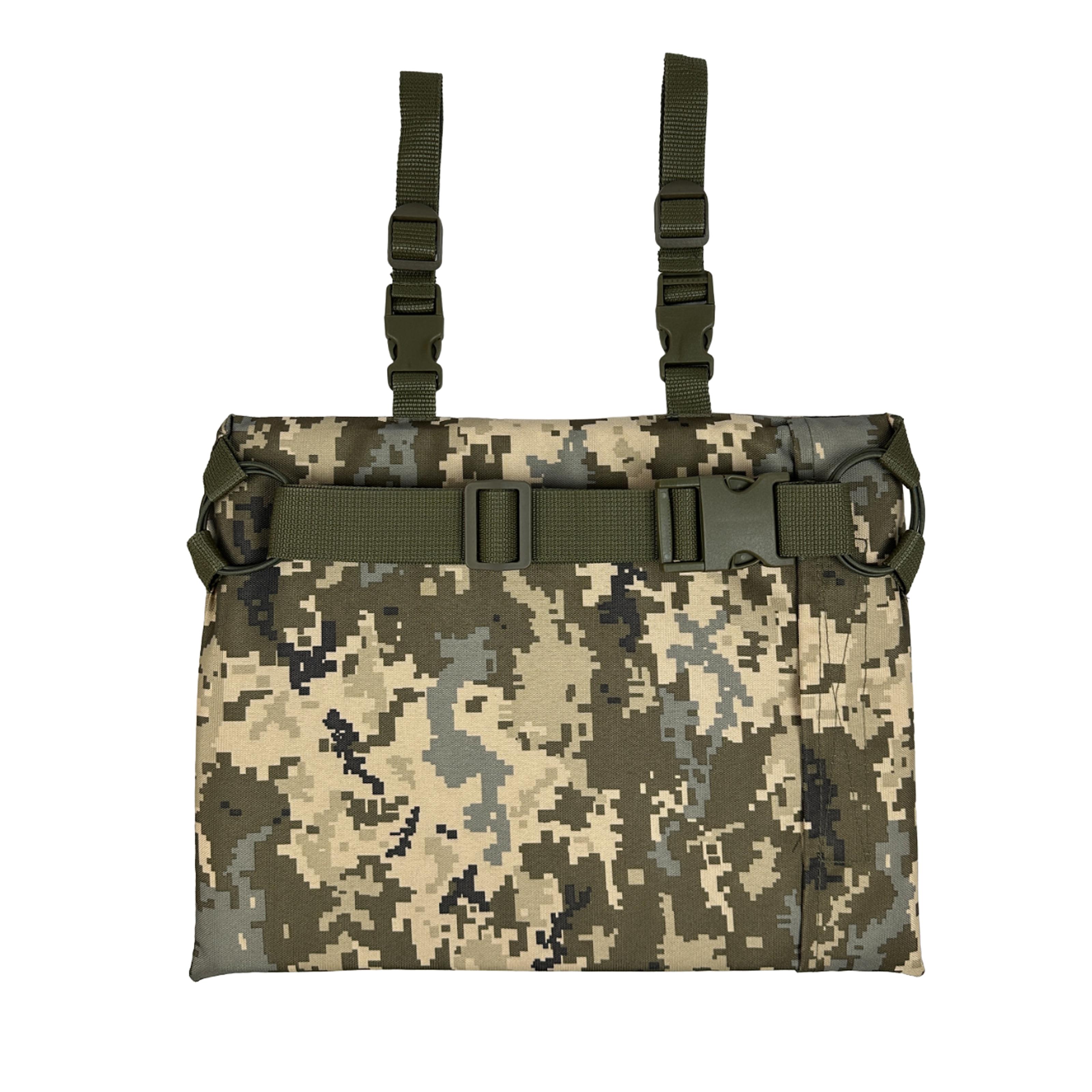 Каремат п'ятиточка односекційна Kiborg П-1 оксфорд Піксель (879)