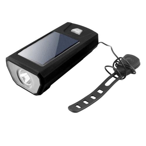 Велосипедный звонок/фара Waterproof FY-316-XPE солнечная батарея (FY-316-XPE)