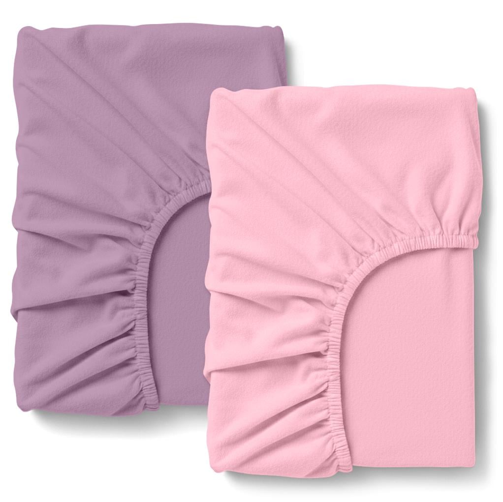 Простынь на резинке Cosas BLUSH VIOLET фланель 180х200х20 см 2 шт. (4822052488256)
