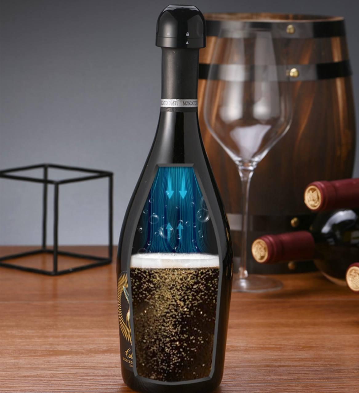 Пробка вакуумна WineStopper багаторазова для шампанського 2 шт. (1033) - фото 3 Пробка вакуумна WineStopper багаторазова для шампанського 2 шт. (1033) - фото 3