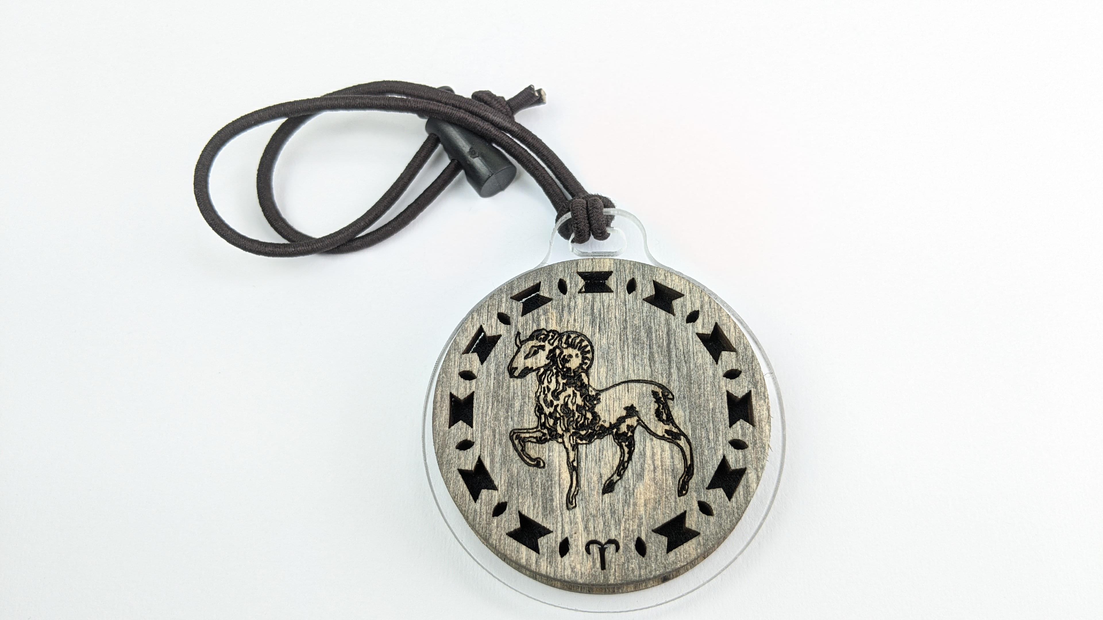 Ароматизатор в авто из натурального дерева Овен/Vanilla (7443735)