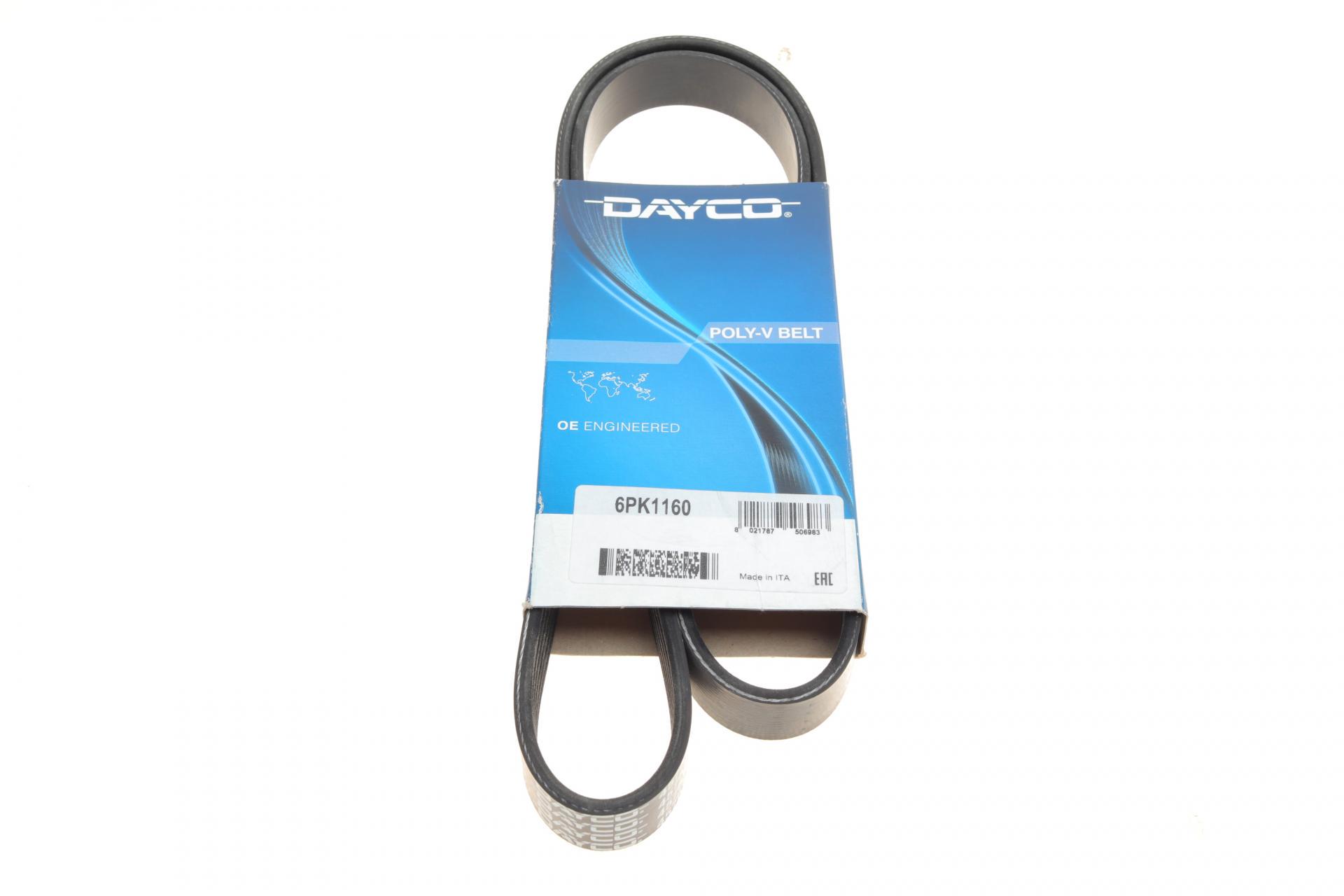 Ремень генератора DAYCO Citroen Berlingo/Fiat Ducato 1.8 D 96- 6PK1160