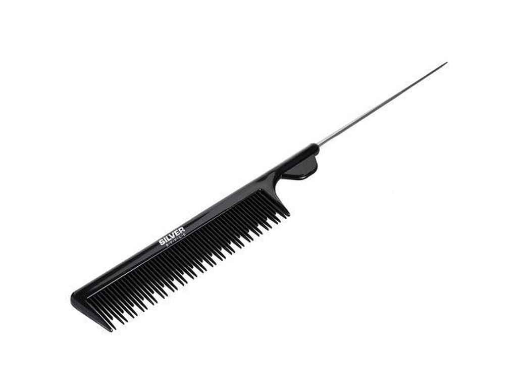 Расческа Silver Style RP-207 тонкая 22 см пластик (1035423)