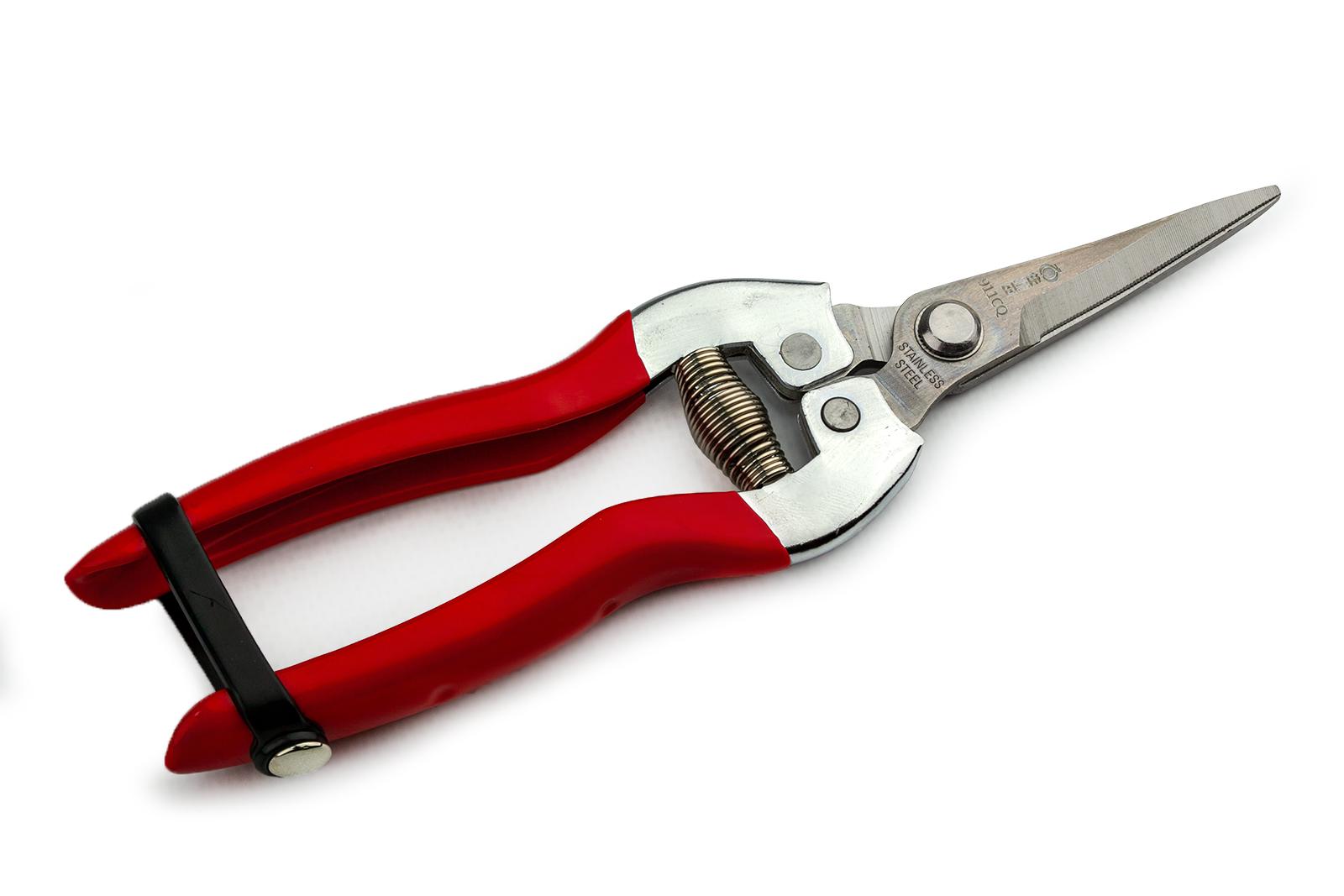 Ножиці садові Sagawata з нержавіючої сталі вигнуті 185 мм (911CQ) - фото 2 Ножиці садові Sagawata з нержавіючої сталі вигнуті 185 мм (911CQ) - фото 2