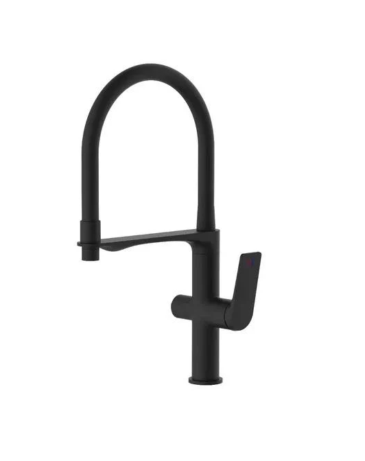 Смеситель для кухни MIXXUS Derby MI6606 на две воды Черный (238893) Смеситель для кухни MIXXUS Derby MI6606 на две воды Черный (238893)