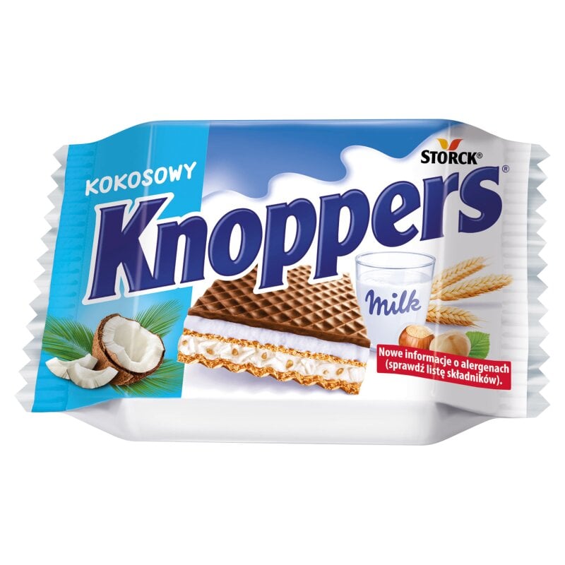Вафлі Knoppers Kokosowy 5 шт. 125 г (1660818629)