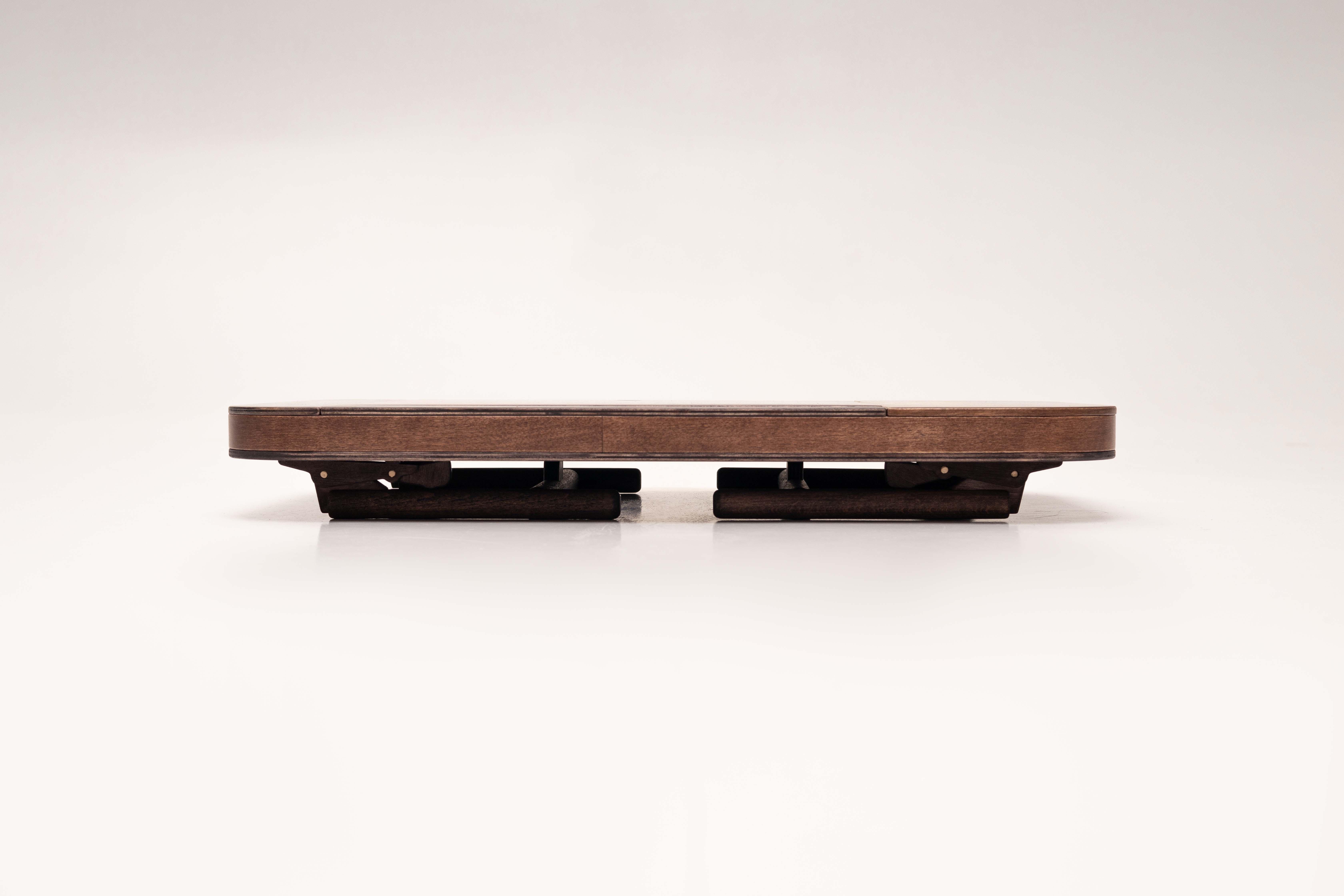 Столик для ноутбуку Spillno Гранде що регулюється Темно-коричневий (20002) - фото 8 Столик для ноутбуку Spillno Гранде що регулюється Темно-коричневий (20002) - фото 8