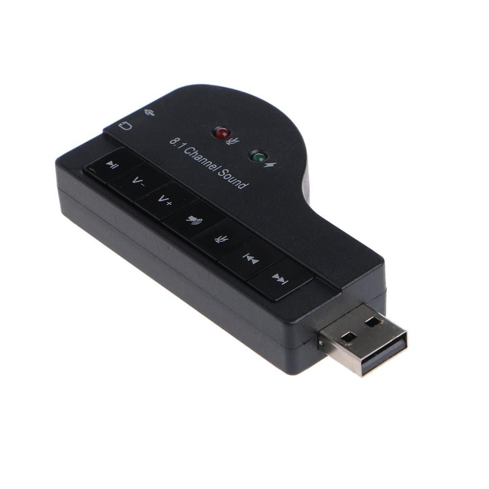 Звуковая карта Rias 8.1 внешняя USB Piano Black (3_00623) - фото 6