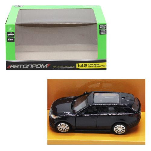 Машина Автопром Land Rover 11,5х4х5 см Black (180324)