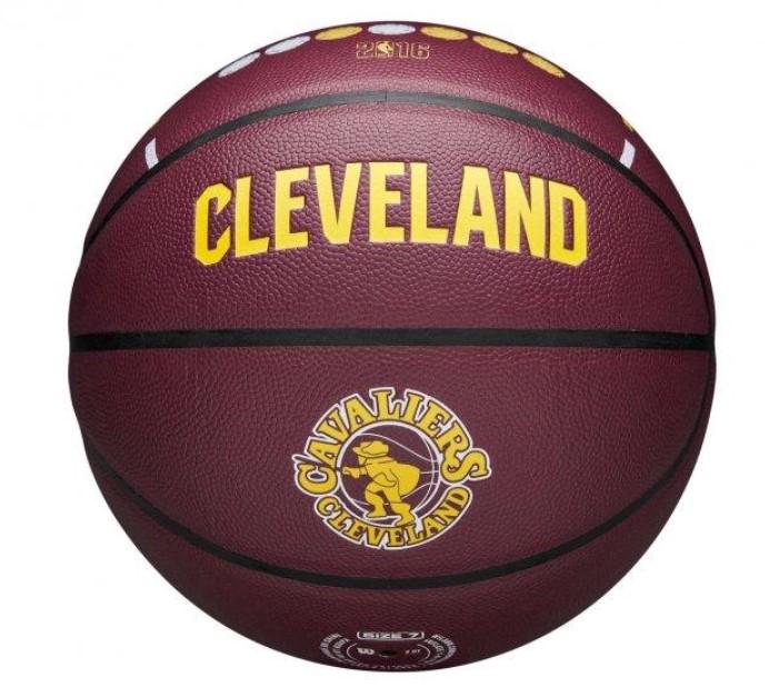 Мяч баскетбольный Wilson NBA TEAM CITY COLLECTOR BSKT CLE CAVAL р. 7 (00000030376)