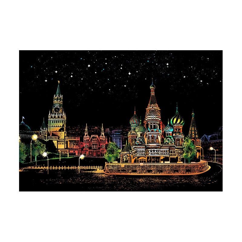 Скретч-картина YUELU M1-А06 Red Square