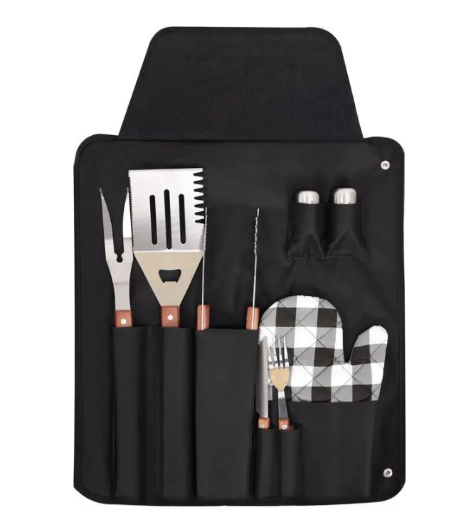 Фартух для гриля LUND з аксесуарами 8 шт. (99783)