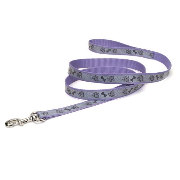 Поводок для собак светоотражающий Coastal Lazer Brite Reflective Leash 2,5 см х 1,8 м