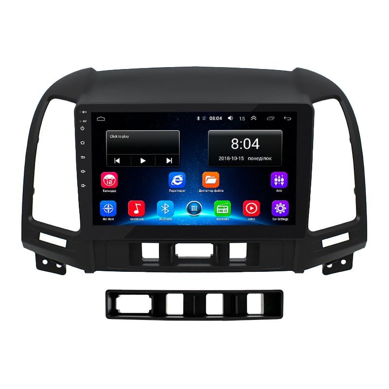 Магнітола штатна 9" Lesko для Hyundai Santa Fe II 2005-2010 2/32Gb/Wi-Fi Optima GPS Android (1576625825) Магнітола штатна 9" Lesko для Hyundai Santa Fe II 2005-2010 2/32Gb/Wi-Fi Optima GPS Android (1576625825)