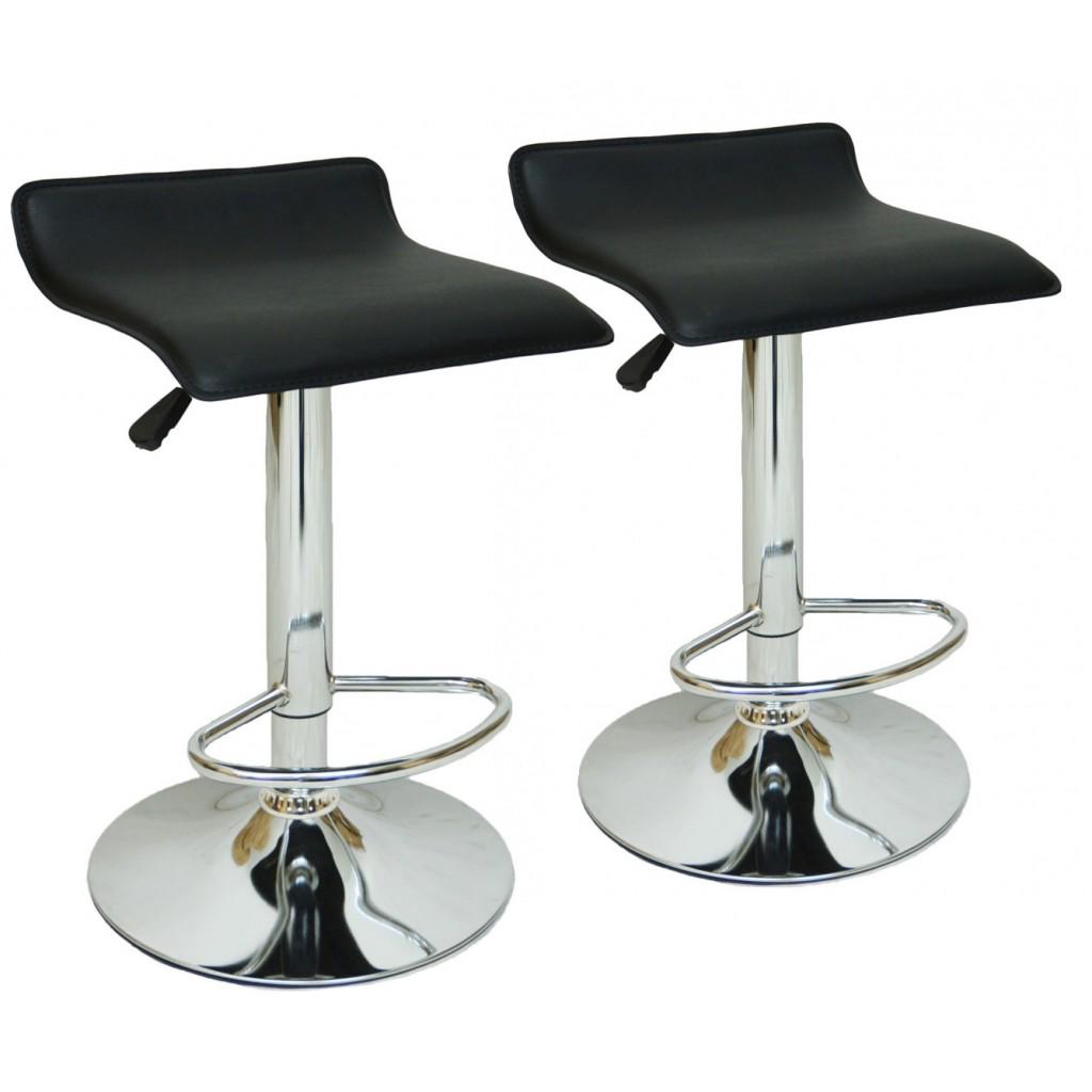 Барный стул Bonro B-003 черный (2шт)