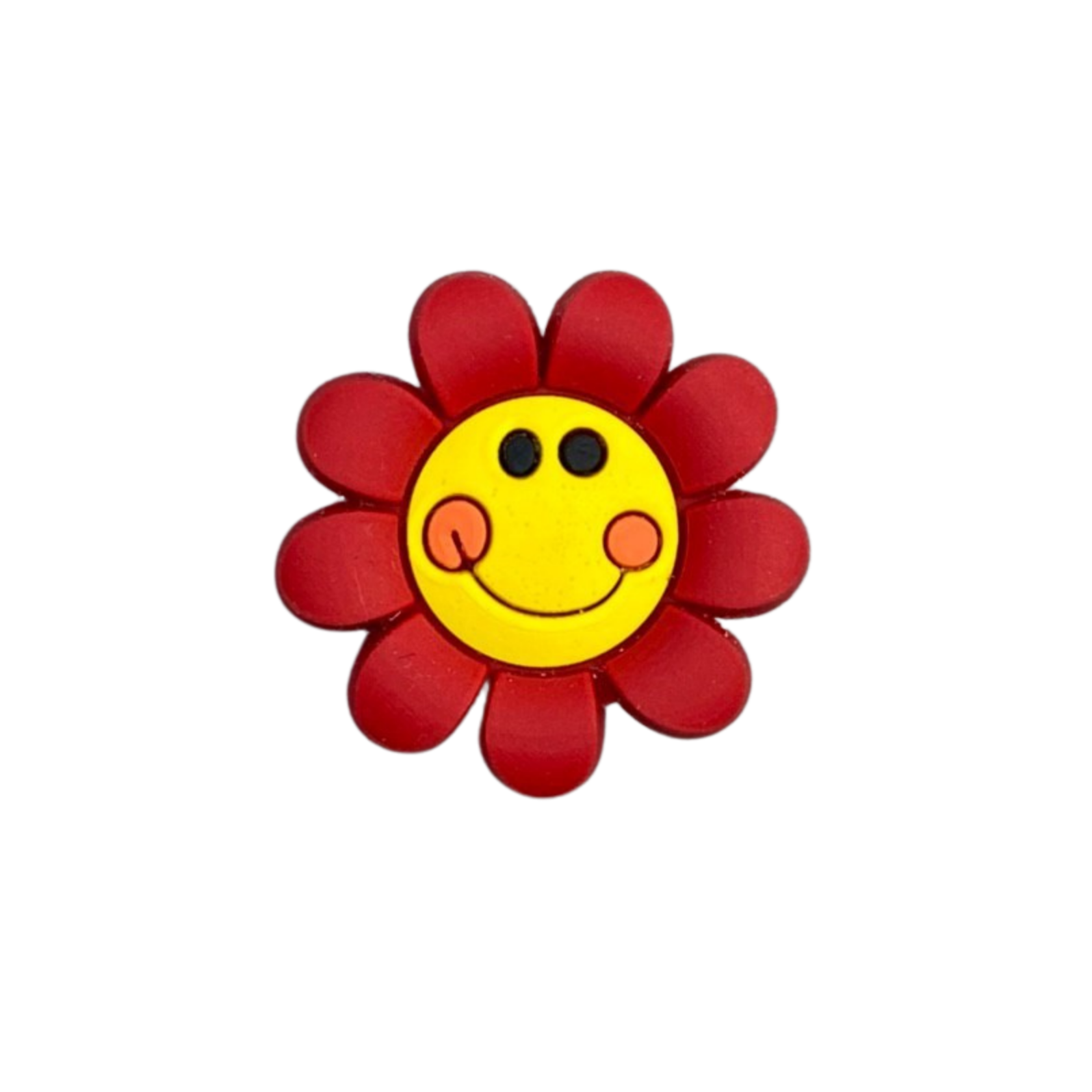 Джибитс для обуви JIBBITZ Цветочек №67 Красный (135)