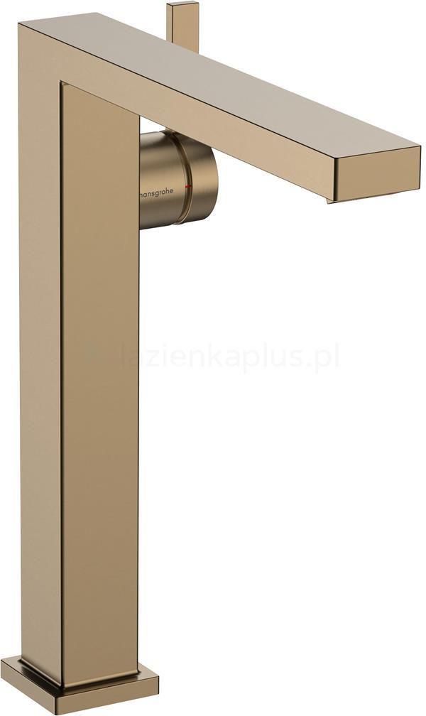 Смеситель для умывальника Hansgrohe Tecturis E 240 Finie Coolstart Push-Open Бронзовый матовый (73070140)