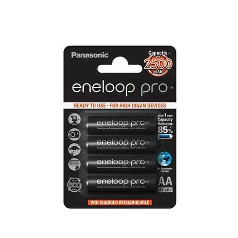 Аккумулятор Panasonic Eneloop Pro AA R6 4 шт. (4537837)