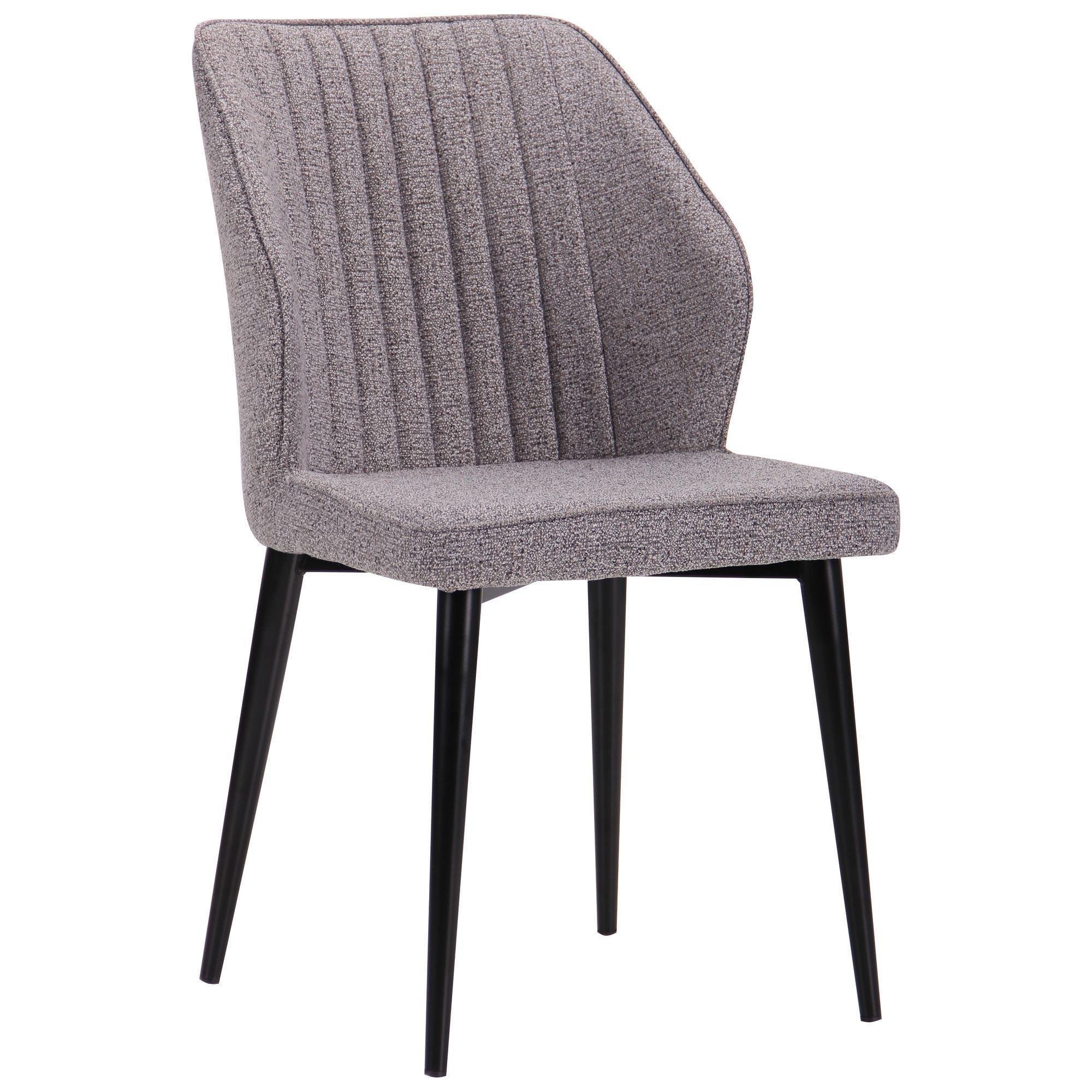 Обідній стілець AMF Michigan 850х480х600 Чорний/Сірий