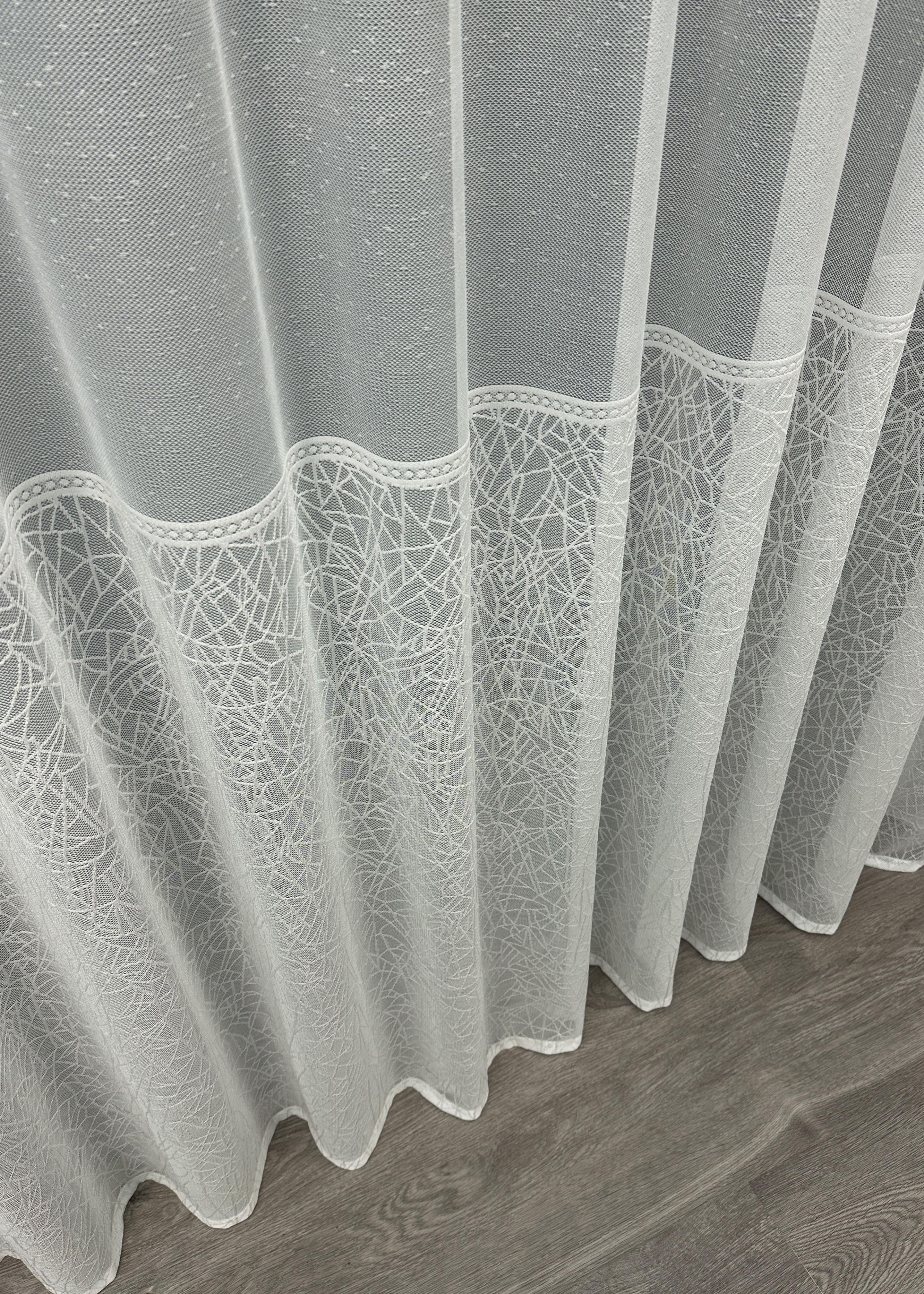 Тюль VR-Textil 1674т жаккард 300х270 см Белый (42-0694) - фото 8 Тюль VR-Textil 1674т жаккард 300х270 см Белый (42-0694) - фото 8