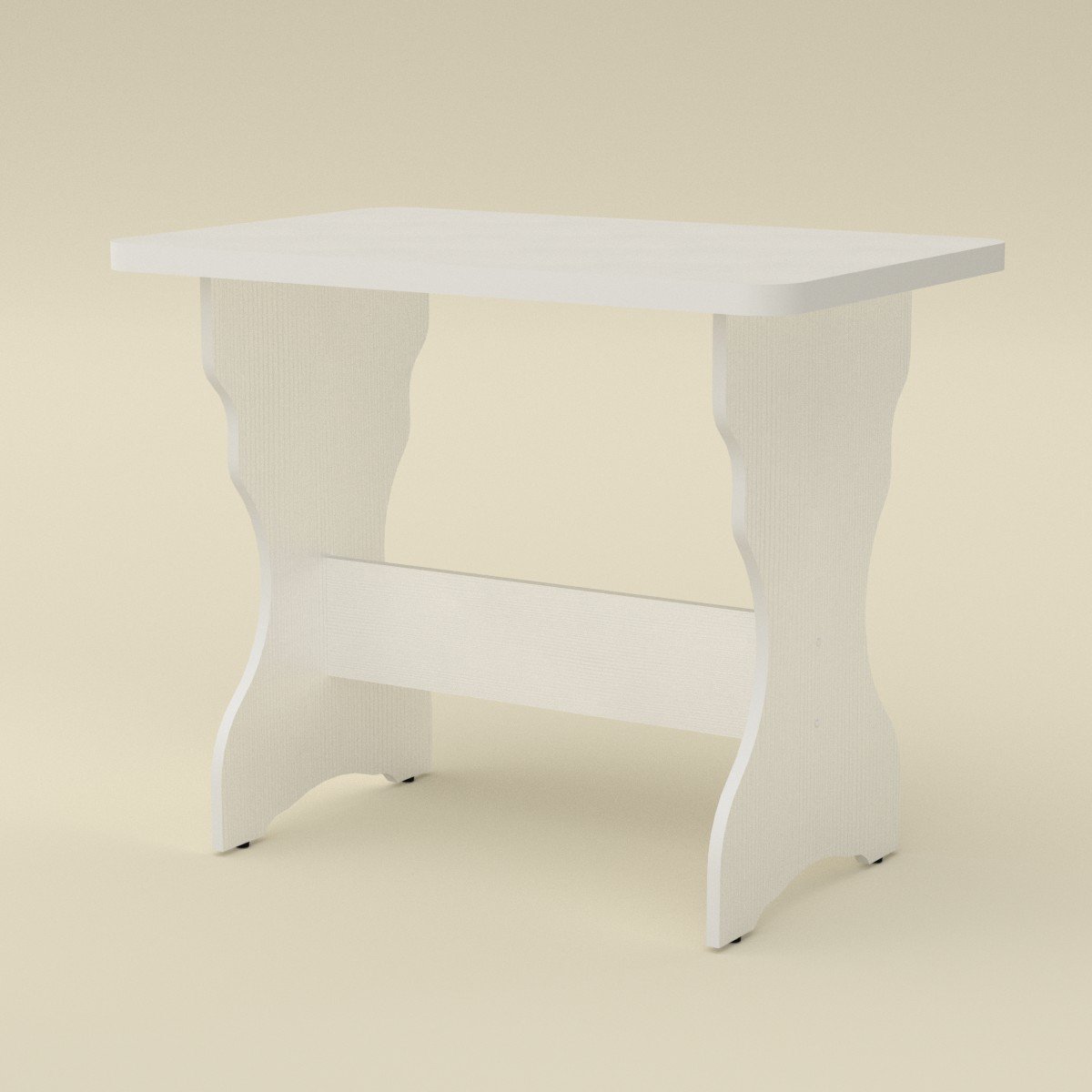 Стол кухонный прямоугольный Компанит КС-2 73,2х90х60 см Нимфея альба (2012071) - фото 1 Стол кухонный прямоугольный Компанит КС-2 73,2х90х60 см Нимфея альба (2012071) - фото 1